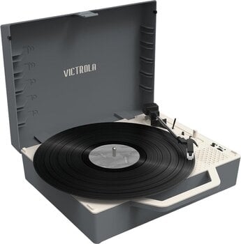 Kannettava levysoitin Victrola VSC-725SB Re-Spin Grey - 6