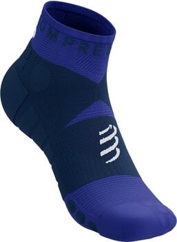 Running socks
 Compressport Ultra Trail Low Socks Dazzling Blue/Dress Blues/White T3 Running socks - 2