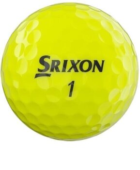 Нова топка за голф Srixon Q-Star Tour 5 Golf Balls Yellow - 3