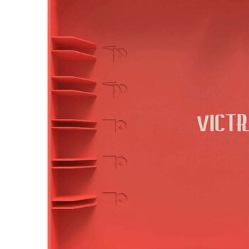 Tragbare Plattenspieler Victrola VSC-725SB Re-Spin Red - 5