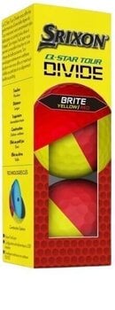 Nova loptica za golf Srixon Q-Star Tour Divide 2 Golf Balls Yellow Red - 2