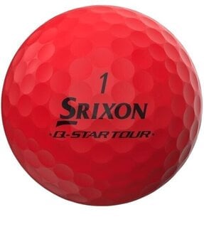 Golfová loptička Srixon Q-Star Tour Divide 2 Golf Balls Yellow Red - 5