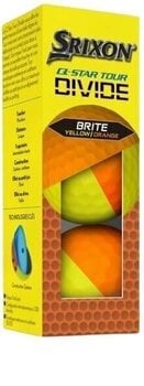 Golfový míček Srixon Q-Star Tour Divide 2 Golf Balls Yellow Orange - 2
