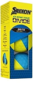 Nova loptica za golf Srixon Q-Star Tour Divide 2 Golf Balls Yellow Blue - 2