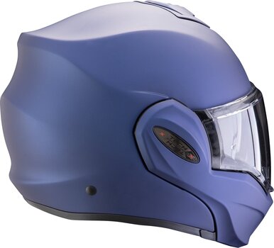 Casco Scorpion EXO-TECH EVO PRO SOLID Matt Metallic Blue S Casco - 3