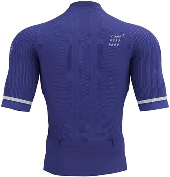 Laufshirt mit Kurzarm
 Compressport Trail Postural SS Top M Dazzling Blue/White S Laufshirt mit Kurzarm - 2