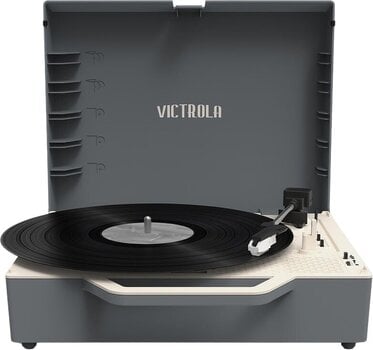 Tragbare Plattenspieler Victrola VSC-725SB Re-Spin Grey - 13