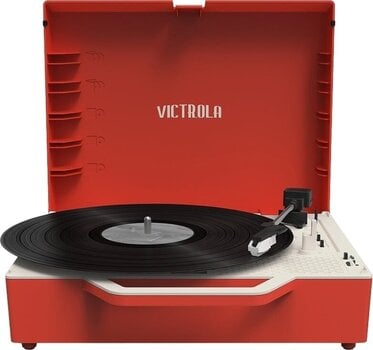 Hordozható lemezjátszó Victrola VSC-725SB Re-Spin Red - 13
