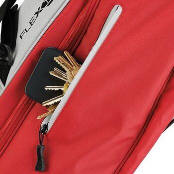 Чантa за голф TaylorMade Flextech Silver/Red Чантa за голф - 3