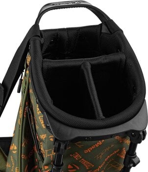 Golf torba Stand Bag TaylorMade Flextech Carry Sage/Orange Print Golf torba Stand Bag - 2