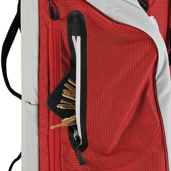 Golftaske TaylorMade Flextech Superlite Silver/Red Golftaske - 3
