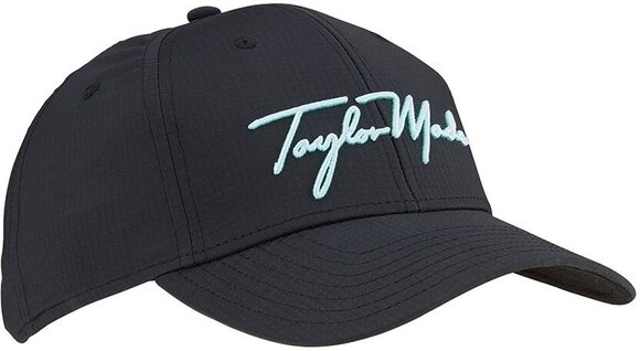 Mütze TaylorMade Womens Script Hat Black/Aqua - 4