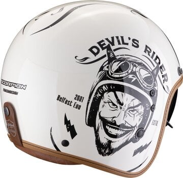 Capacete Scorpion BELFAST EVO ROMEO Matt White/Black S Capacete - 3