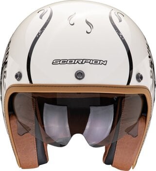 Helmet Scorpion BELFAST EVO ROMEO Matt White/Black M Helmet - 2