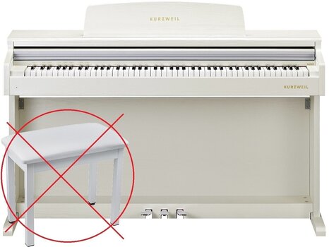 Digital Piano Kurzweil M100 White Digital Piano (Damaged) - 2