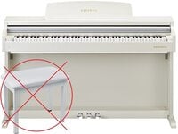 Kurzweil M100 Bílá Digitální piano