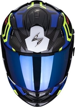 Helm Scorpion EXO 491 SPIN Black/Green XS Helm - 2