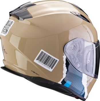 Helm Scorpion EXO 491 CODE Matt Black/Silver 2XL Helm - 3