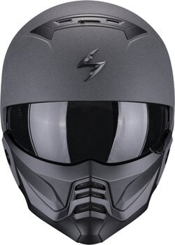 Kask Scorpion EXO-COMBAT II GRAPHITE Dark Grey XL Kask - 3