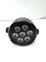 Light4Me Black Par 7X10W RGBWa LED LED PAR