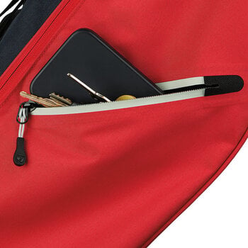 Golfbag TaylorMade Flextech Carry Custom Dark Navy/Red Golfbag - 3