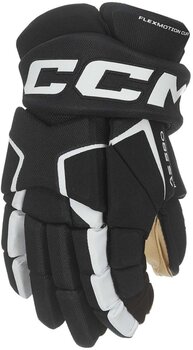 Gants de hockey CCM Tacks AS 580 SR 13 Black/White Gants de hockey - 2