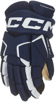 Hokejové rukavice CCM Tacks AS 580 SR 13 Navy/White Hokejové rukavice - 2