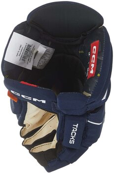 Hockey Gloves CCM Tacks AS 580 SR 13 Navy/White Hockey Gloves - 6