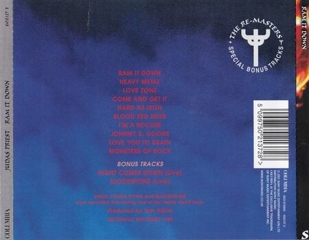 Musik-CD Judas Priest - Ram It Down (Remastered) (CD) - 2