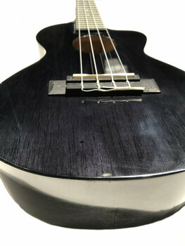 Tenori-ukulele Mahalo Electric-Acoustic Hano Tenor Ukulele Cutaway Trans Black - 4