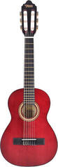 Guitarra clásica Valencia VC201 1/4 Trans Wine Red Guitarra clásica - 2