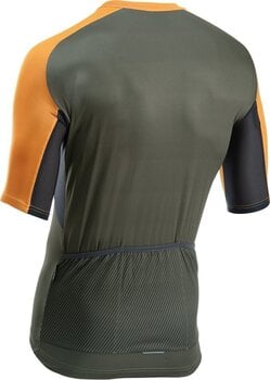 Cycling jersey Northwave Force Evo Jersey Short Sleeve Forest Green L - 2