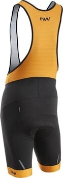 Cycling Short and pants Northwave Force Evo Bibshort Black/Ochre M Cycling Short and pants - 2