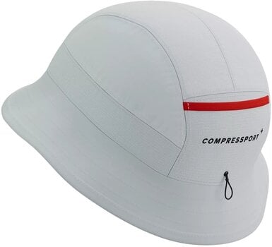 Running cap
 Compressport Ice Bob Hat White/Black UNI Running cap - 2