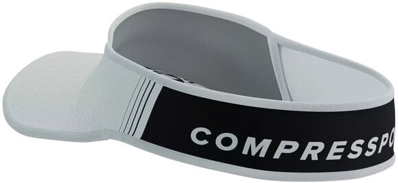 Running cap
 Compressport Visor Ultralight White/Black UNI Running cap - 2