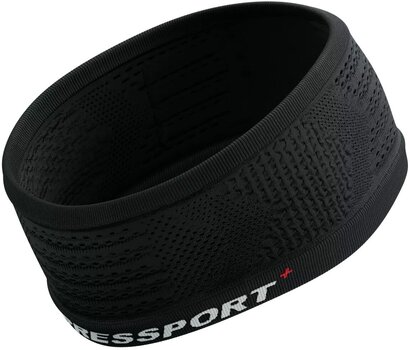 Traka za glavu za trčanje
 Compressport Headband On/Off Black/White UNI Traka za glavu za trčanje - 2
