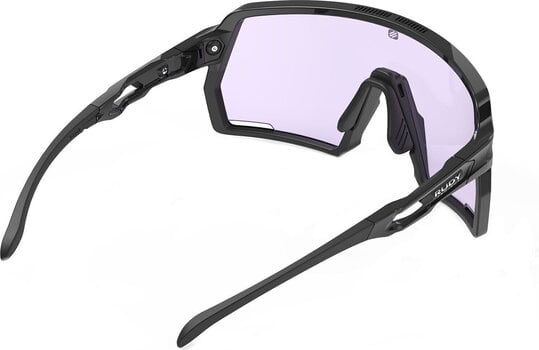 Cycling Glasses Rudy Project Kelion Black Gloss/ImpactX Photochromic 2 Laser Purple Cycling Glasses - 5