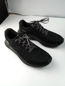 Road running shoes Under Armour Men's UA Flow Velociti Wind 2 Running Shoes Black/Jet Gray 44 Road running shoes (Pre-owned) - 2