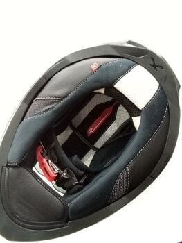 Helm Nexx SX.100R Full Black Black MT S Helm (Zo goed als nieuw) - 7