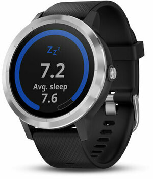 Smart hodinky Garmin vívoactive 3 Black Silicone/Stainless Steel - 2