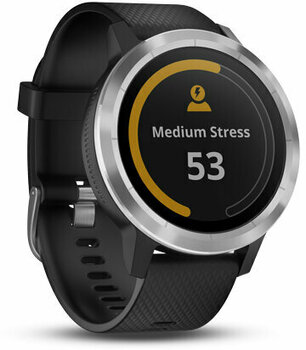 Smart hodinky Garmin vívoactive 3 Black Silicone/Stainless Steel - 4