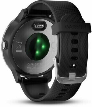 Zegarek smart Garmin vívoactive 3 Black Silicone/Stainless Steel - 7