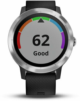 Smartwatch Garmin vívoactive 3 Black Silicone/Stainless Steel - 8
