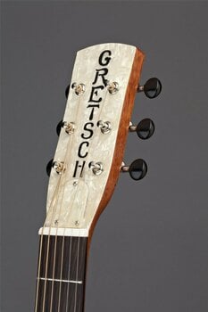 Resofonische gitaar Gretsch G9200 Boxcar Standard Katalox FB RN Natural - 4