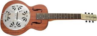 Resonator Guitar Gretsch G9210 Boxcar Standard Katalox FB SN Resonator Guitar - 1