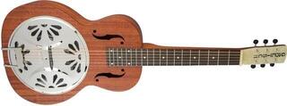 Resonator Guitar Gretsch G9210 Boxcar Standard Katalox FB SN Resonator Guitar - 2