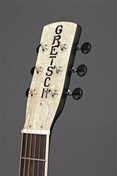 Resofonische gitaar Gretsch G9220 Bobtail Deluxe Katalox FB RN 2-Tone Sunburst - 2