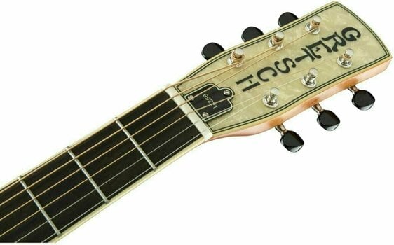 Resofonische gitaar Gretsch G9221 Bobtail Steel Round-Neck A.E. Katalox FB - 5