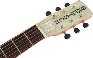 Resonator Guitar Gretsch G9201 Honey Dipper Metal Katalox FB Shed Roof Resonator Guitar - 4