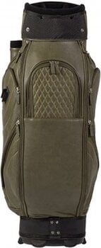 Golf Bag Jucad Style Dark Green/Leather Optic Golf Bag - 2